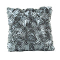 Floral print Pillow Sofa Waist Throw Cushion Nonwoven Home Decor Cushion Case Home Cushion-Gray-43x43cm-China-JadeMoghul Inc.