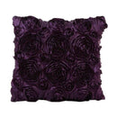 Floral print Pillow Sofa Waist Throw Cushion Nonwoven Home Decor Cushion Case Home Cushion-Purple-43x43cm-China-JadeMoghul Inc.