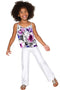 Floral Touch Ella V-Neck Camisole - Girls-Floral Touch-18M/2-Grey/Purple/Pink-JadeMoghul Inc.