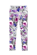 Floral Touch Lucy Printed Performance Leggings - Women-Floral Touch-XS-Grey/Purple/Pink-JadeMoghul Inc.