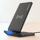FLOVEME 10W Wireless Charger For iPhone X XR XS Max 8 Plus Wireless Charging Dock For Samsung Note 9 8 S9 S8 Plus S7 USB Charger-10W black-JadeMoghul Inc.