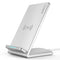 FLOVEME 10W Wireless Charger For iPhone X XR XS Max 8 Plus Wireless Charging Dock For Samsung Note 9 8 S9 S8 Plus S7 USB Charger-10W Silver 2-JadeMoghul Inc.