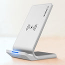 FLOVEME 10W Wireless Charger For iPhone X XR XS Max 8 Plus Wireless Charging Dock For Samsung Note 9 8 S9 S8 Plus S7 USB Charger-10W Silver-JadeMoghul Inc.