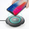 FLOVEME 10W Wireless Charger For iPhone X XR XS Max 8 Plus Wireless Charging Dock For Samsung Note 9 8 S9 S8 Plus S7 USB Charger-5W black-JadeMoghul Inc.