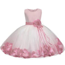 Flower Baby Girl Dress wedding for kids 1 year Birthday dresses Baptism newborn Girls clothing infant tutu dress girl Clohtes-C00239F-18M-JadeMoghul Inc.
