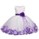 Flower Baby Girl Dress wedding for kids 1 year Birthday dresses Baptism newborn Girls clothing infant tutu dress girl Clohtes-C00239Z-18M-JadeMoghul Inc.