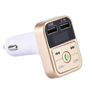 FM Transmitter Wireless Bluetooth Car Kit Handsfree Car MP3 Audio Music Player Dual USB Radio Modulator Car Kit 2.1A USB Charger JadeMoghul Inc.