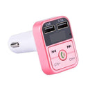 FM Transmitter Wireless Bluetooth Car Kit Handsfree Car MP3 Audio Music Player Dual USB Radio Modulator Car Kit 2.1A USB Charger JadeMoghul Inc.
