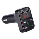 FM Transmitter Wireless Bluetooth Car Kit Handsfree Car MP3 Audio Music Player Dual USB Radio Modulator Car Kit 2.1A USB Charger JadeMoghul Inc.