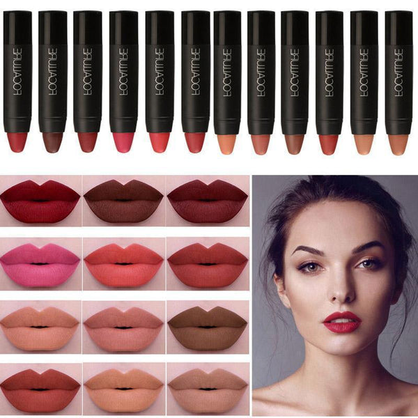 FOCALLURE Matte Lipstick Lips Makeup Cosmetics Waterproof Pintalabios Batom Mate Lip Gloss Rouge a Levre Labial-1-JadeMoghul Inc.