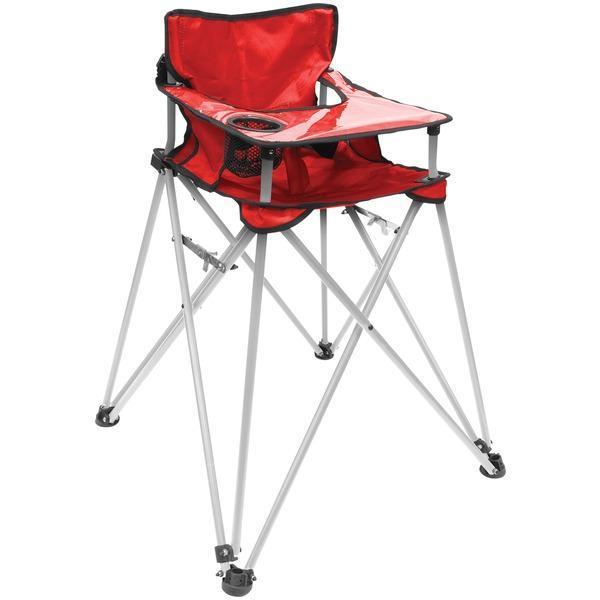 Folding Baby High Chair (Red)-Camping, Hunting & Accessories-JadeMoghul Inc.