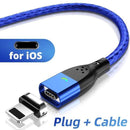 FONKEN Magnetic Cable Type C Magnetic Charge Cable Micro USB Magnet Charger Cable For Xiaomi Samsung Iphone Mobile Phone Cables AExp