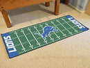 Football Field Runner Runner Rugs NFL Detroit Lions Runner Mat 30"x72" FANMATS