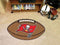 Football Mat Round Rugs For Sale NFL Tampa Bay Buccaneers Football Ball Rug 20.5"x32.5" FANMATS