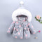For Baby girl autumn winter clothing cotton jacket outerwear infant baby girl outfits clothes casual sports hooded jackets coats-pink-9M-JadeMoghul Inc.