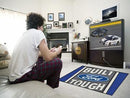 4x6 Rug FORD Sports Built Ford Tough 4'x6' Plush Rug- Blue