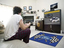 4x6 Rug FORD Sports Ford Flags 4'x6' Plush Rug Blue