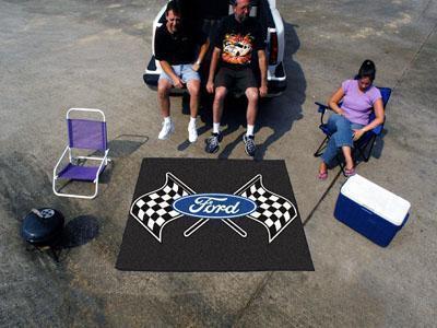 BBQ Accessories FORD Sports  Ford Flags Tailgater Rug 5'x6' Black