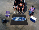 BBQ Accessories FORD Sports Ford Oval Tailgater Rug 5'x6' Black