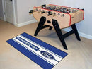 Hallway Runner Rug FORD Sports Ford Oval with Stripes Runner Mat 30"x72" Blue