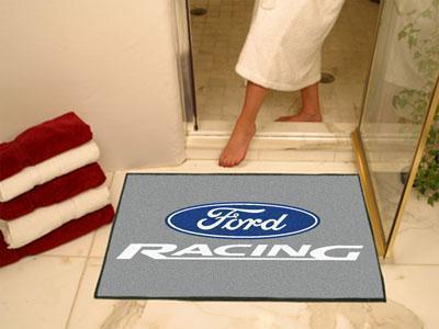 Floor Mats FORD Sports  Ford Racing All-Star Mat 33.75"x42.5" Gray