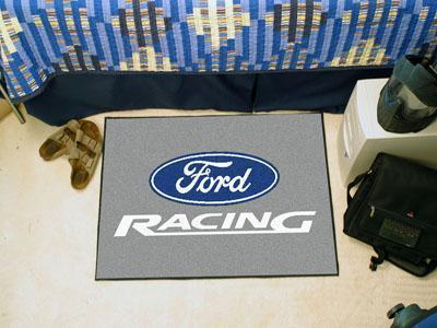 Outdoor Rugs FORD Sports  Ford Racing Starter Rug 19"x30" Gray