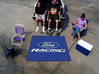 BBQ Accessories FORD Sports  Ford Racing Tailgater Rug 5'x6' Blue