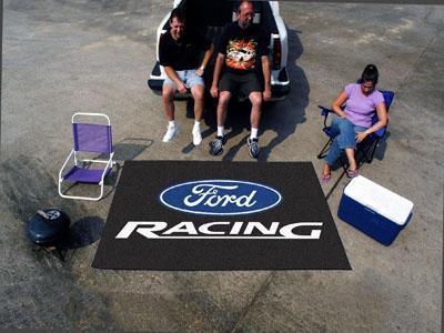 Outdoor Rug FORD Sports  Ford Racing Ulti-Mat Black