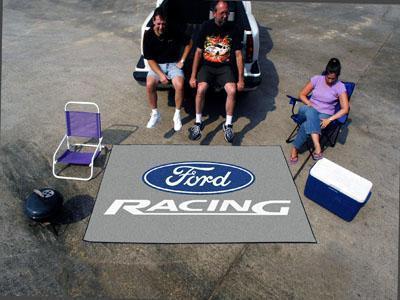 Outdoor Rugs FORD Sports  Ford Racing Ulti-Mat Gray