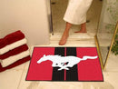 Door Mat FORD Sports Mustang Horse All-Star Mat 33.75"x42.5" Red