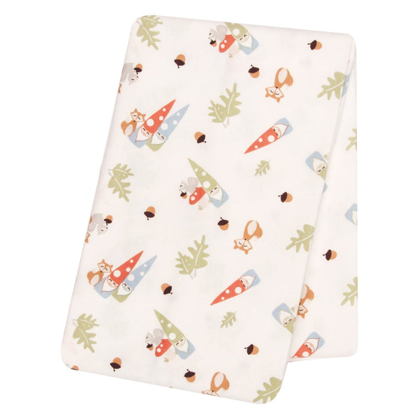 Forest Gnomes Flannel Swaddle Blanket-WHIM-B-JadeMoghul Inc.