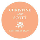 Forget Me Not Large Sticker Ruby (Pack of 1)-Wedding Favor Stationery-Periwinkle-JadeMoghul Inc.