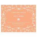 Forget Me Not Save The Date Card Ruby (Pack of 1)-Weddingstar-Willow Green-JadeMoghul Inc.