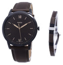 Fossil The Minimalist 3H Quartz FS5557SET Men's Watch-Branded Watches-White-JadeMoghul Inc.