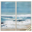 Frames Acrylic Picture Frames - 13" X 25" Light Wood Toned Frame East Coast (Set of 2) HomeRoots