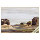 Frames Acrylic Picture Frames - 36" X 24" Light Wood Toned Frame Canyon II HomeRoots