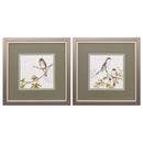 Frames Christmas Picture Frame 11" X 11" Metallic Bronze Frame Summer Song (Set of 2) 5203 HomeRoots