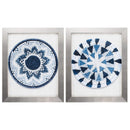 Frames DIY Picture Frame - 18" X 22" Silver Frame Kupendeza Ajabu (Set of 2) HomeRoots