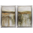 Frames DIY Picture Frame - 22" X 32" Silver Frame Fenland (Set of 2) HomeRoots