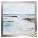 Frames DIY Picture Frame - 29" X 29" Silver Frame Midnight Clear I HomeRoots