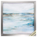 Frames DIY Picture Frame - 29" X 29" Silver Frame Midnight Clear II HomeRoots