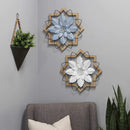 Frames Metal Frame - 16" X 1.5" X 16" White Metal Mdf Frame HomeRoots