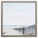 Frames Picture Frame Ideas - 30" X 30" Woodtoned Frame At The Beach HomeRoots