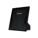 Frames Picture Frames - 11" x 13" Black, Cowhide - 8" x 10" Picture Frame HomeRoots