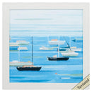 Frames Picture Frames Online - 23" X 23" White Frame Summer Regatta II HomeRoots