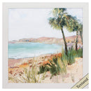 Frames Picture Frames Online - 27" X 27" White Frame Coastal Palms II HomeRoots