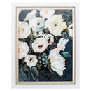 Frames Rustic Picture Frames - 23" X 29" White Frame Milk And Honey II HomeRoots