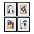 Frames Wedding Picture Frames - 18" X 21" Dark Wood Toned Frame Color Edge (Set of 4) HomeRoots