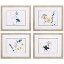 Frames Wedding Picture Frames - 25" X 21" Light Wood Toned Frame Navy Garden Inspire (Set of 4) HomeRoots