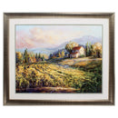Frames Wedding Picture Frames - 36" X 30" Gunmetal Gray Frame Tranquil Wine Country IIi HomeRoots